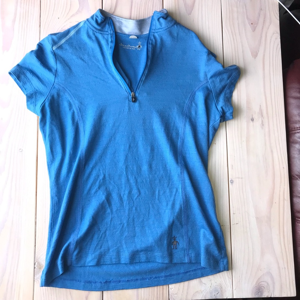 Smartwool Shortsleeve 100% Merino Wool midlayer